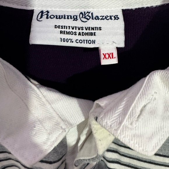 Multi pattern Rowing Blazers Rugby XXL - Picture 4 of 5